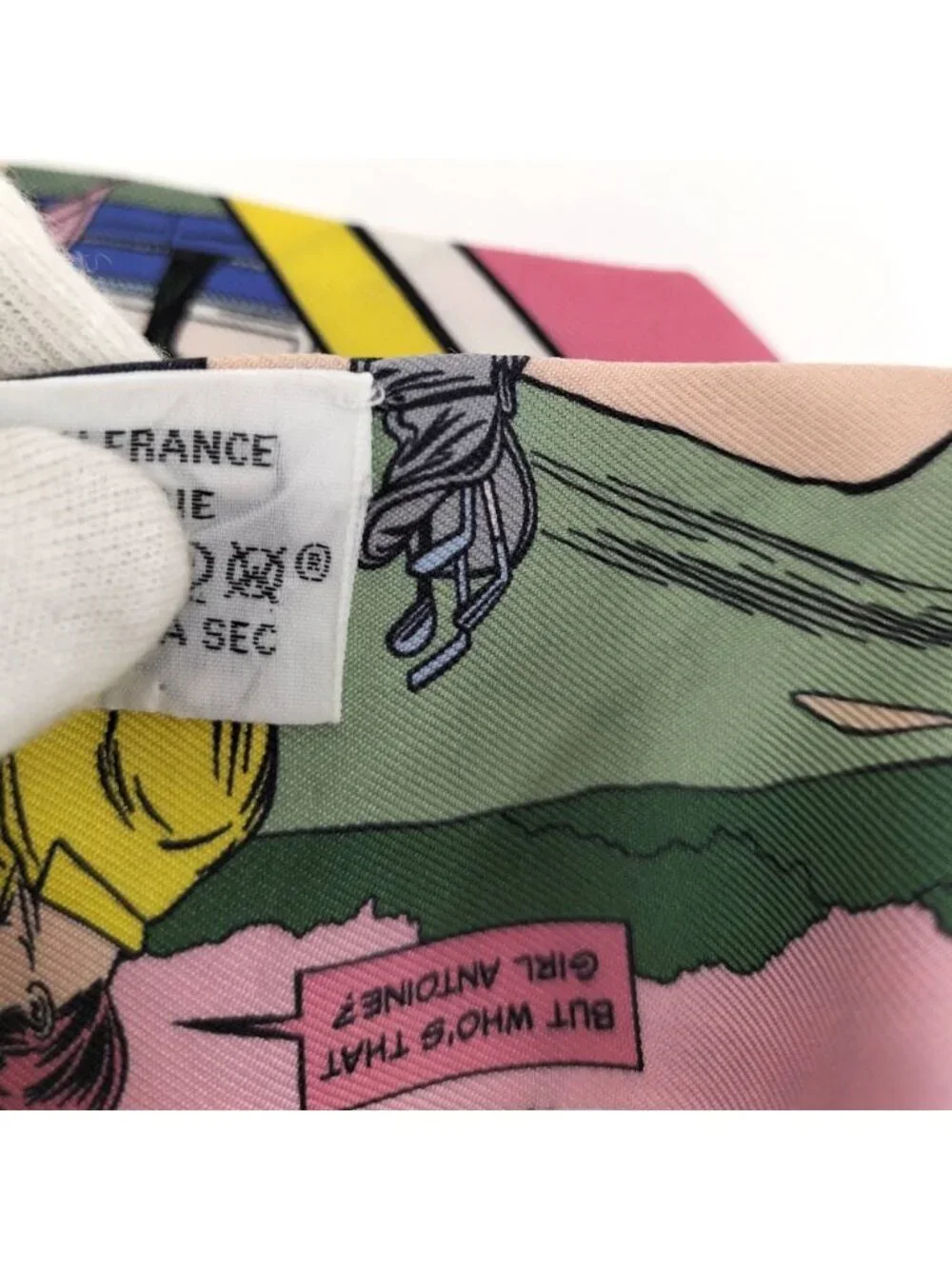 Hermes Twilly Scarf Silk 100% Multicolor